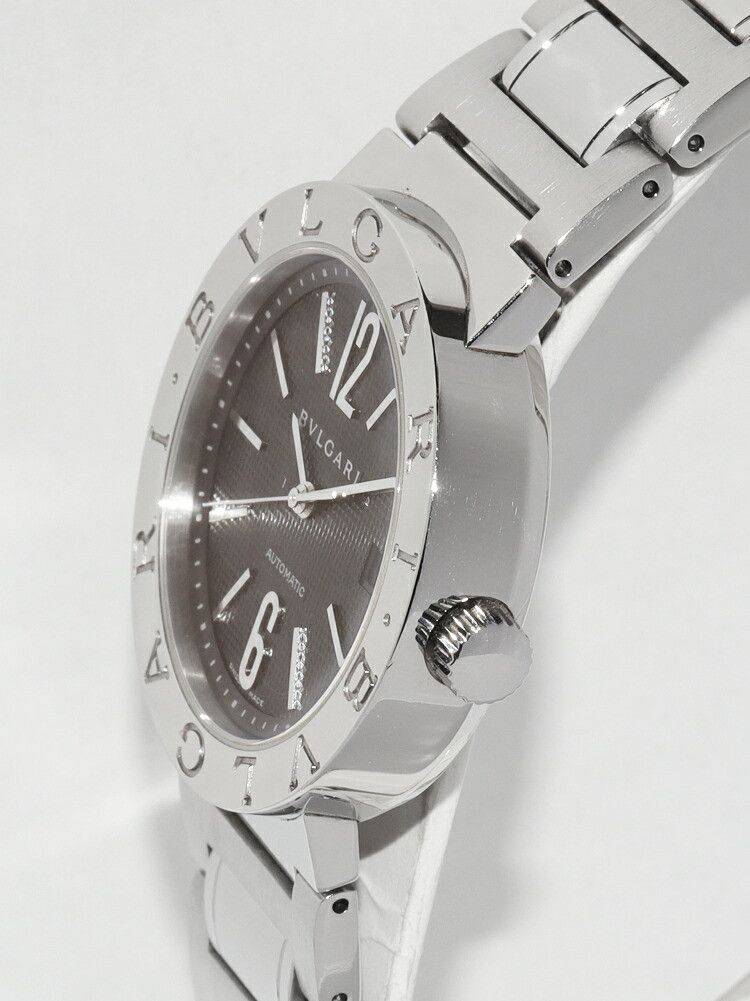Bvlgari Bvlgari Bvlgari Bvlgari Stainless Steel Automatic Metal Automatic BB38SSAUTO DUTY FREE for USA Size ONE SIZE - 4 Thumbnail