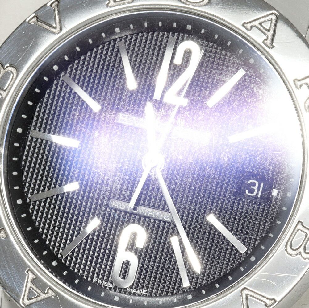 Bvlgari Bvlgari Bvlgari Bvlgari Stainless Steel Automatic Metal Automatic BB38SSAUTO DUTY FREE for USA Size ONE SIZE - 6 Thumbnail
