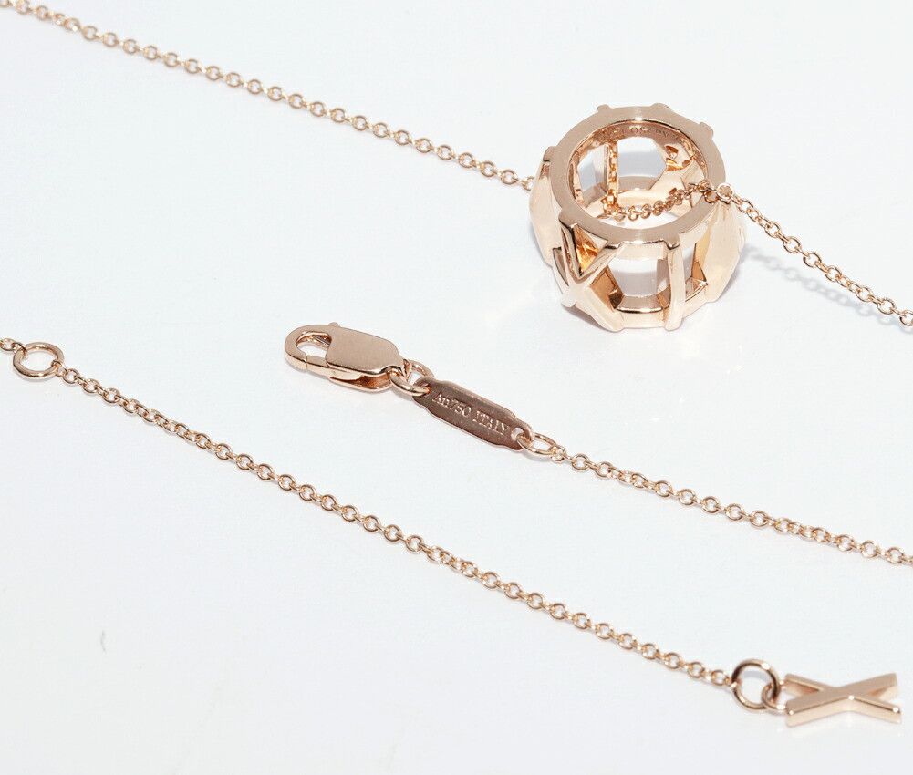Tiffany & Co. Tiffany & Co. Tiffany & Co. Atlas X Au750 Pendant Necklace Precious Metal Necklace DUTY FREE for USA Size ONE SIZE - 4 Thumbnail