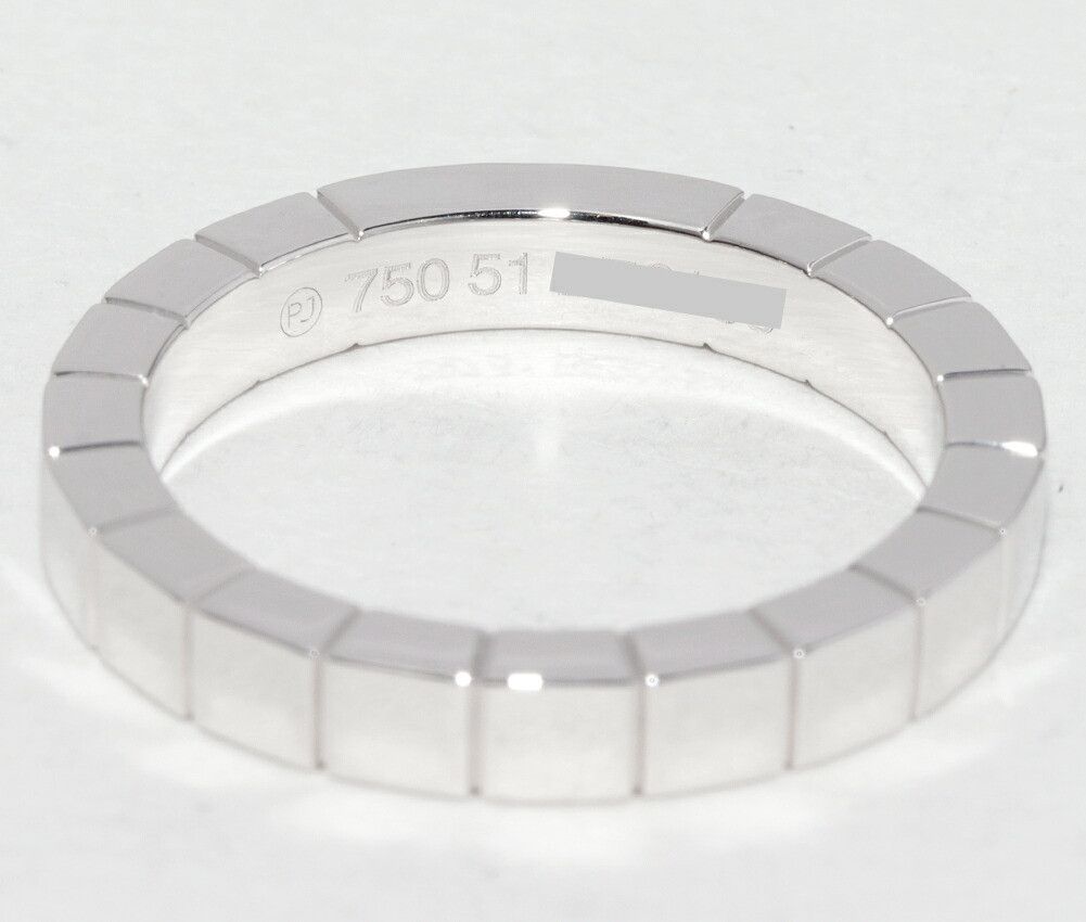 Cartier Cartier Cartier Lanieres Au750 white gold ring Size 11 Precious Metal Ring DUTY FREE for USA Size ONE SIZE - 4 Thumbnail