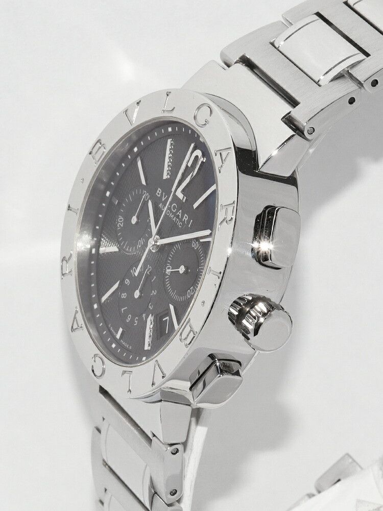 Bvlgari Bvlgari Bvlgari Bvlgari Stainless Steel Chronograph Metal Automatic BB42SSCH DUTY FREE for USA Size ONE SIZE - 4 Thumbnail