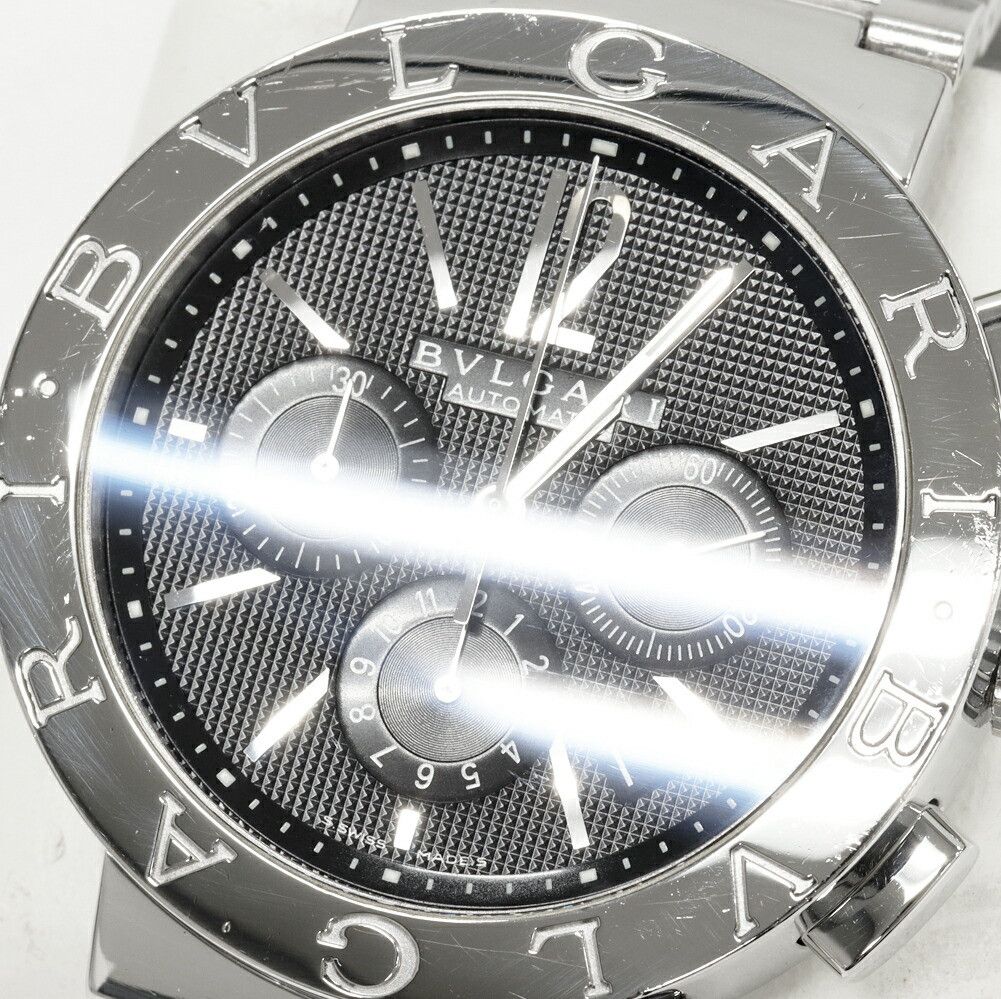 Bvlgari Bvlgari Bvlgari Bvlgari Stainless Steel Chronograph Metal Automatic BB42SSCH DUTY FREE for USA Size ONE SIZE - 6 Thumbnail