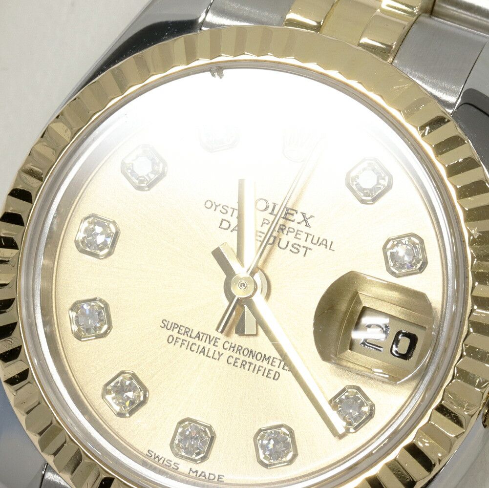 Rolex Rolex Rolex Datejust Au750 Stainless Steel Precious Metal Automatic 179173G DUTY FREE for USA Size ONE SIZE - 6 Thumbnail