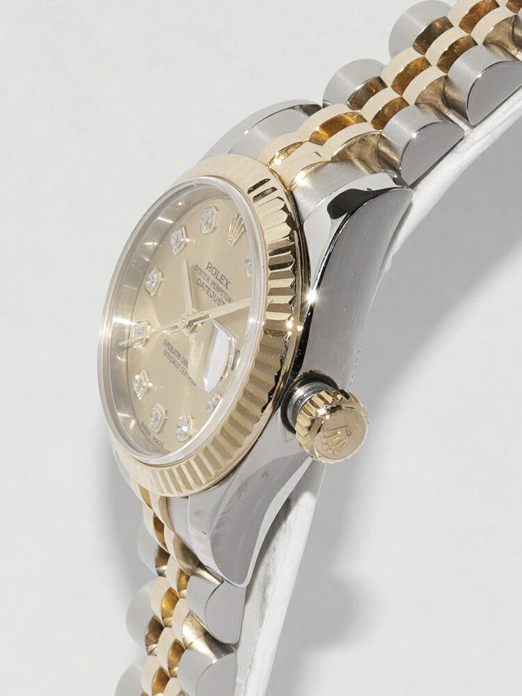 Rolex Rolex Rolex Datejust Au750 Stainless Steel Precious Metal Automatic 179173G DUTY FREE for USA Size ONE SIZE - 4 Thumbnail