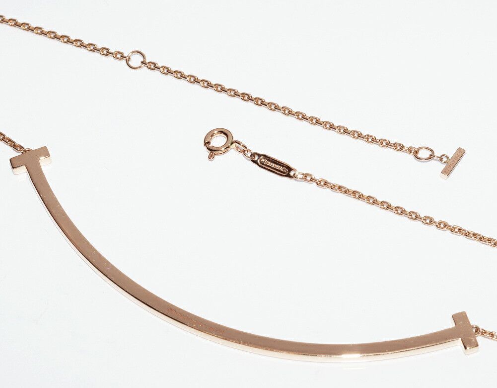 Tiffany & Co. Tiffany & Co. Tiffany & Co. T Smile Au750 Pendant Necklace Precious Metal Necklace DUTY FREE for USA Size ONE SIZE - 4 Thumbnail