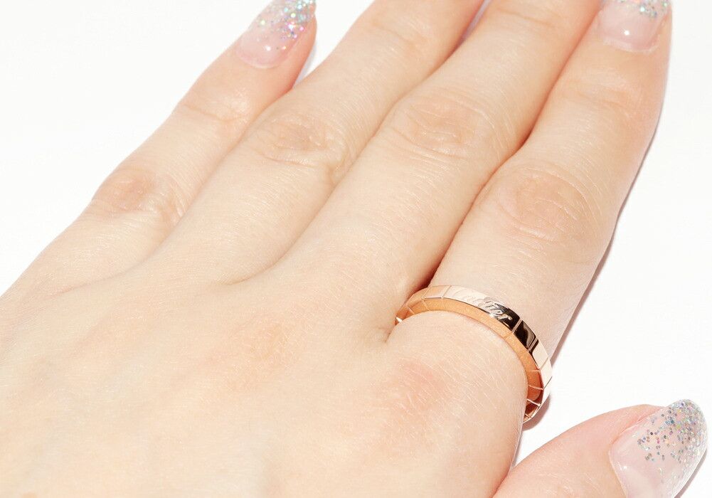 Cartier Cartier Cartier Lanieres Au750 Pink Gold Ring Size 54 Precious Metal Ring B40483 DUTY FREE for USA Size ONE SIZE - 6 Thumbnail