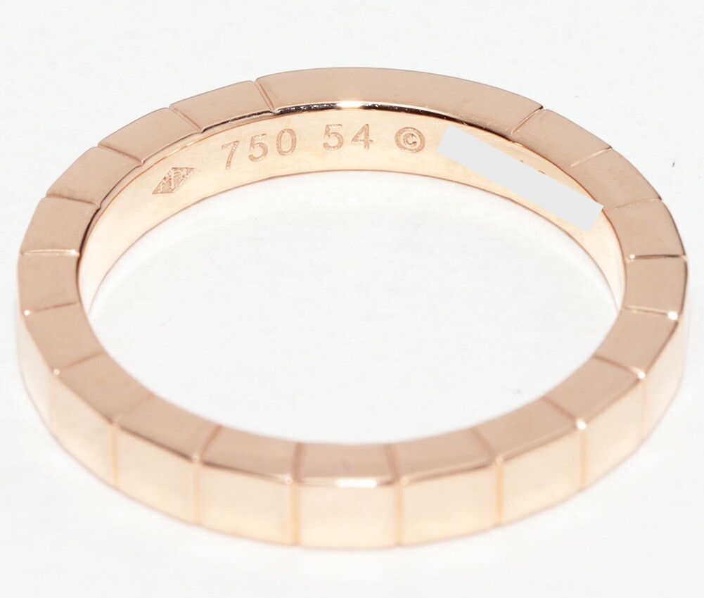 Cartier Cartier Cartier Lanieres Au750 Pink Gold Ring Size 54 Precious Metal Ring B40483 DUTY FREE for USA Size ONE SIZE - 5 Thumbnail