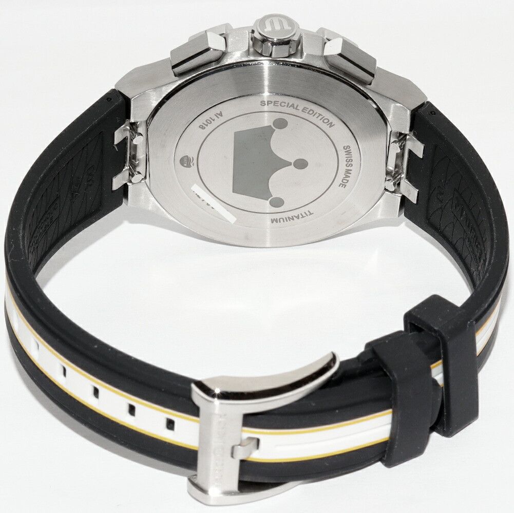 Maurice Lacroix MAURICE LACROIX Maurice Lacroix Aikon Chronograph Titanium Limited Metal Quartz AI1018-TT030-130-K DUTY FREE for USA Size ONE SIZE - 2 Thumbnail