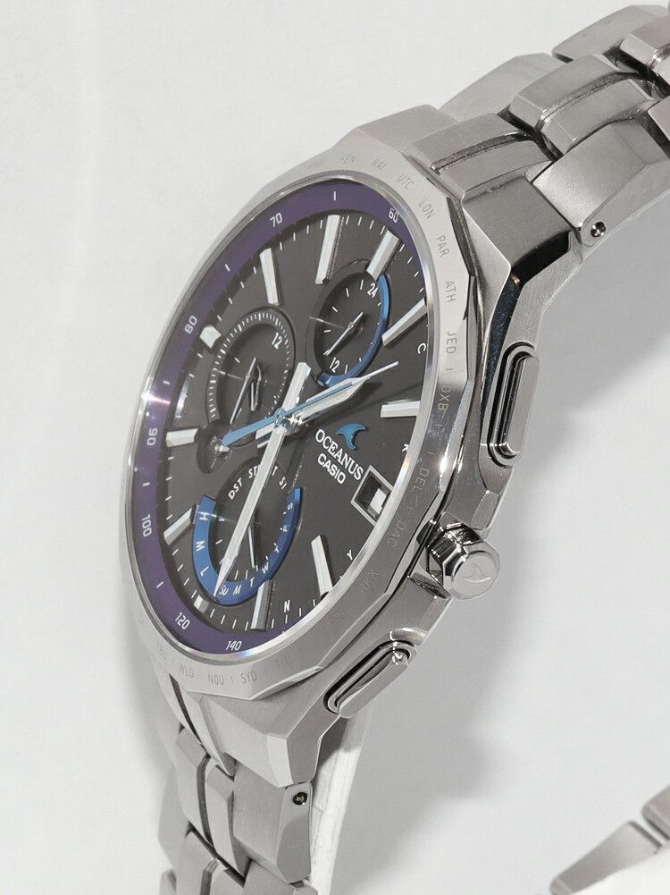 Other Other Casio OCEANUS OCW-S5000 Titanium Watch Metal Quartz OCW-S5000-1AJF DUTY FREE for USA Size ONE SIZE - 4 Thumbnail
