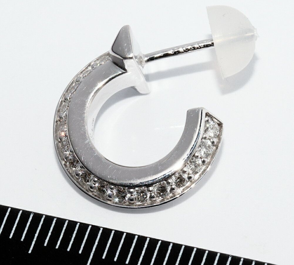 Tiffany & Co. Tiffany & Co. Tiffany & Co. T One Au750 Diamond Single Earring Precious Metal Earrings DUTY FREE for USA Size ONE SIZE - 3 Thumbnail
