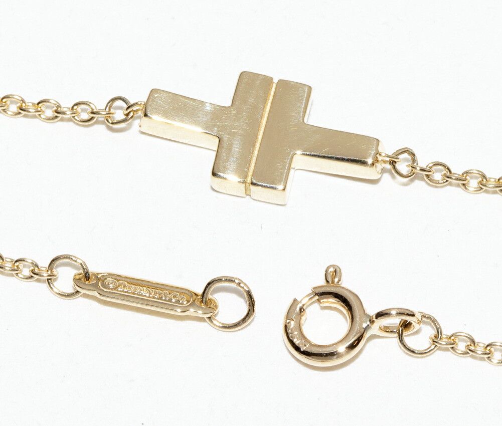 Tiffany & Co. Tiffany & Co. Tiffany & Co. T TWO Au750 Diamond Bracelet Precious Metal Bracelet DUTY FREE for USA Size ONE SIZE - 5 Thumbnail