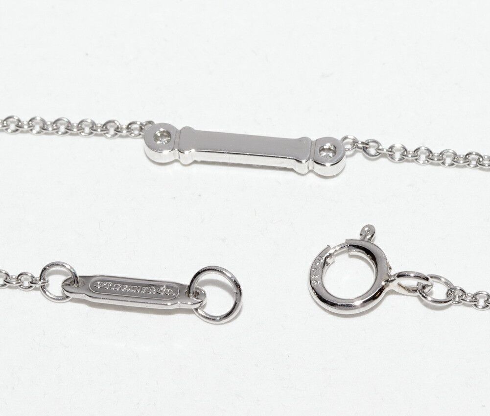 Tiffany & Co. Tiffany & Co. Tiffany & Co. Fleur de Lis Key Pt950 Diamond Necklace Precious Metal Necklace DUTY FREE for USA Size ONE SIZE - 5 Thumbnail