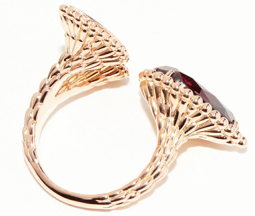 Other Boucheron Boucheron Serpent Boheme Au750 Pink Gold Rhodolite Garnet Diamond Ring Size 50 Precious Metal Ring JRG03027 DUTY FREE for USA Size ONE SIZE - 4 Thumbnail