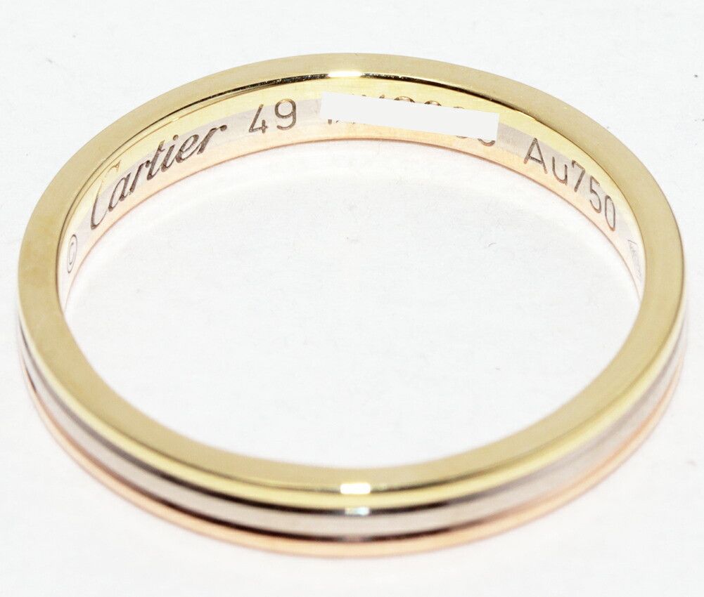 Cartier Cartier Cartier Louis Cartier Vendome Au750 Ring Size 9 Precious Metal Ring B42099 DUTY FREE for USA Size ONE SIZE - 5 Thumbnail