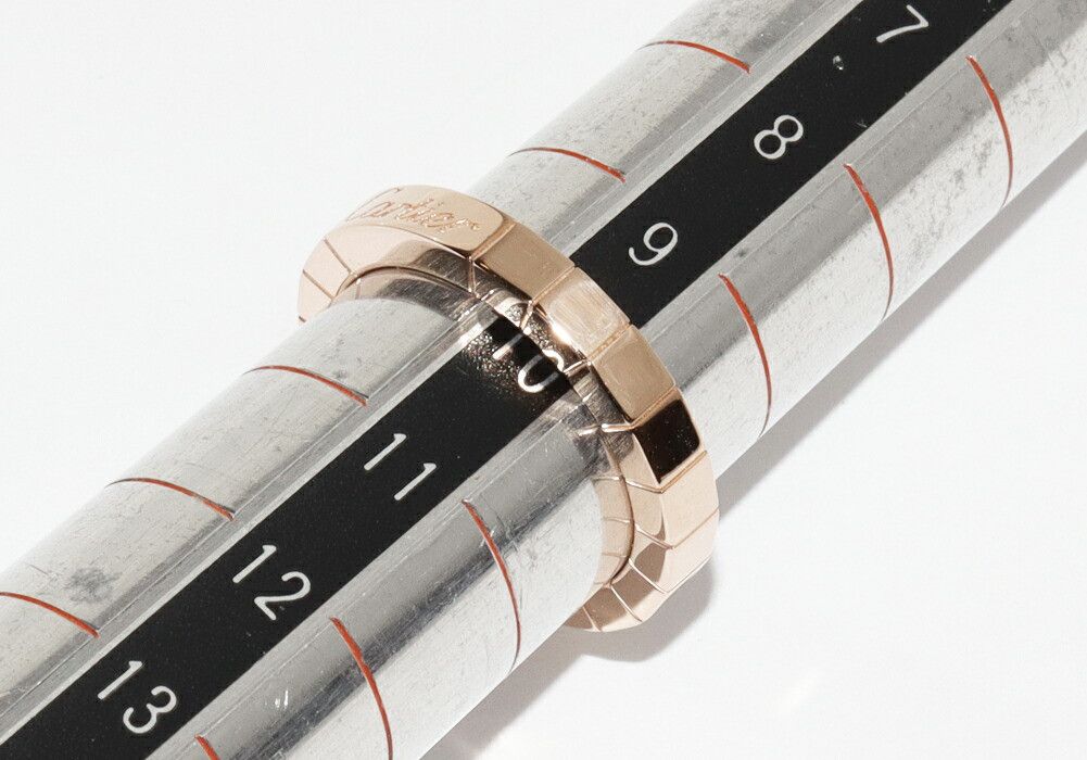 Cartier Cartier Cartier Lanieres Au750 Pink Gold Ring Size 50 Precious Metal Ring B40483 DUTY FREE for USA Size ONE SIZE - 2 Thumbnail