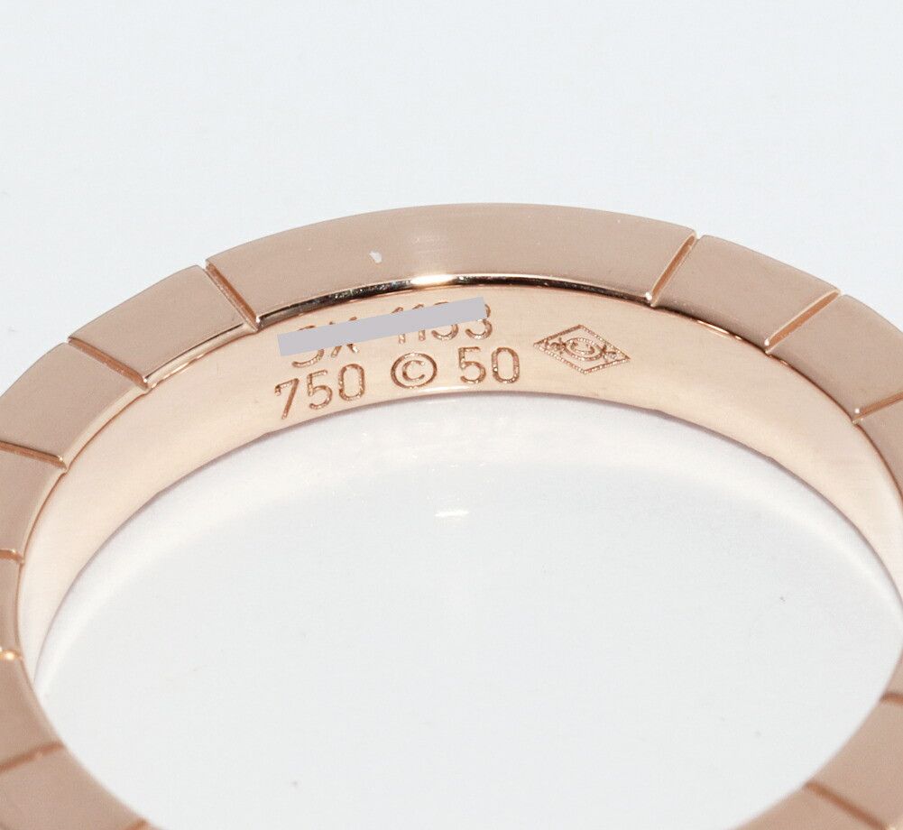Cartier Cartier Cartier Lanieres Au750 Pink Gold Ring Size 50 Precious Metal Ring B40483 DUTY FREE for USA Size ONE SIZE - 4 Thumbnail