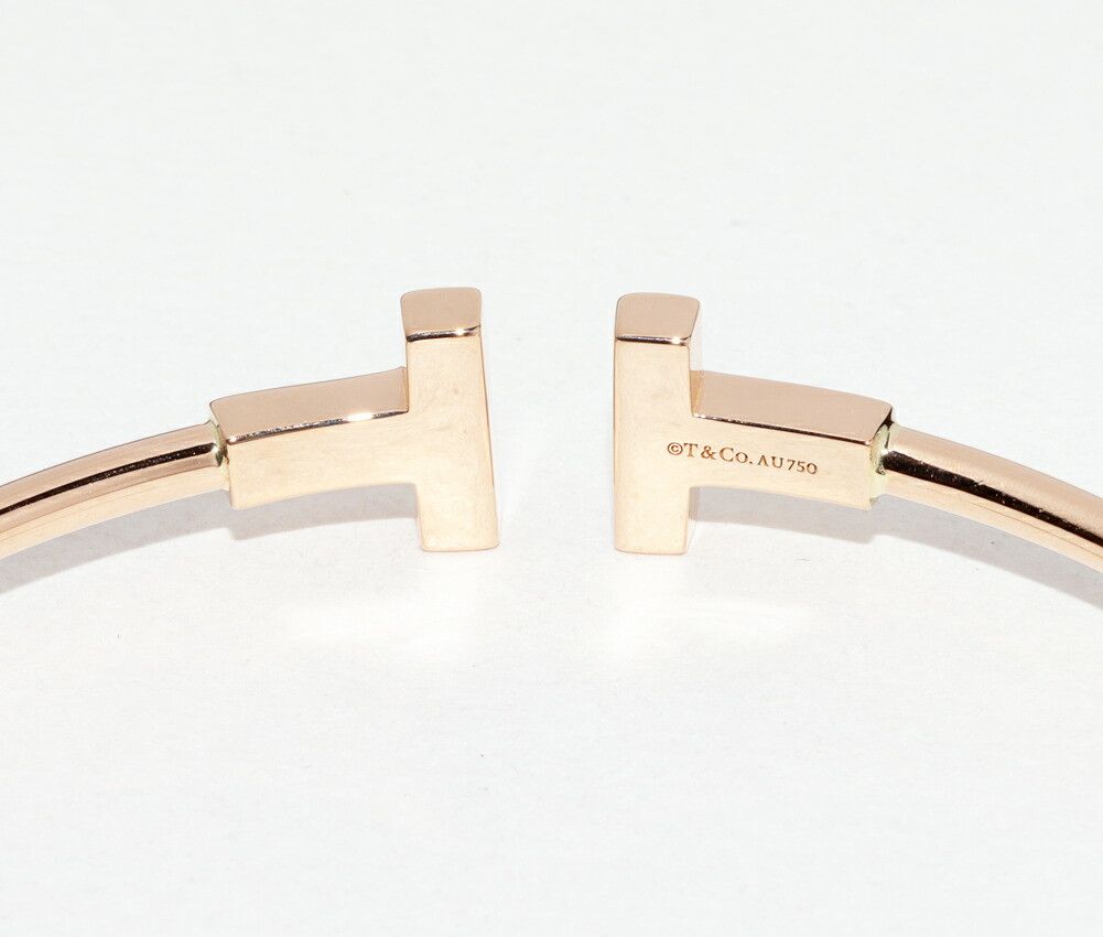 Tiffany & Co. Tiffany & Co. Tiffany & Co. T Wire Au750 Bracelet Precious Metal Bracelet DUTY FREE for USA Size ONE SIZE - 5 Thumbnail