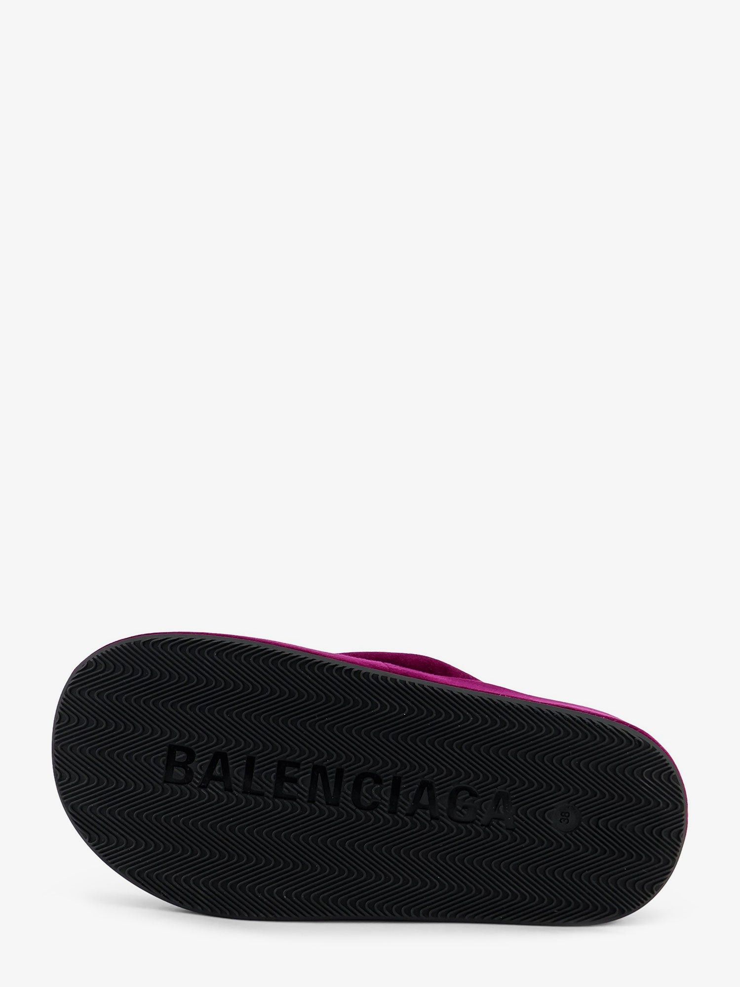Balenciaga Balenciaga Jet Lag Stretch Velvet Sandals IT 37 Women - USA Tariffs Included Size US 7 / IT 37 - 4 Thumbnail