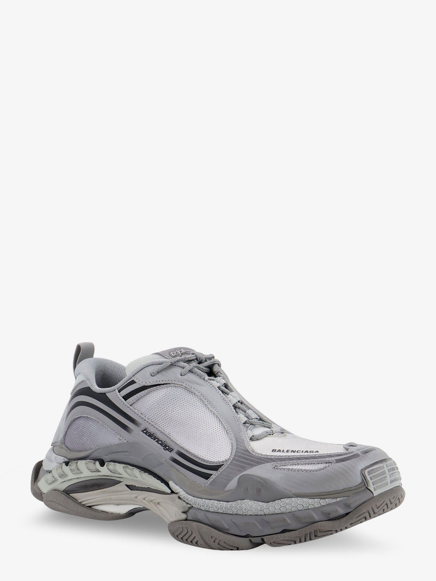 Balenciaga Balenciaga Triple S.2 Gradient mesh and nylon insert sneakers with used effect IT 45 Men - USA Tariffs Included Size US 12 / EU 45 - 2 Thumbnail
