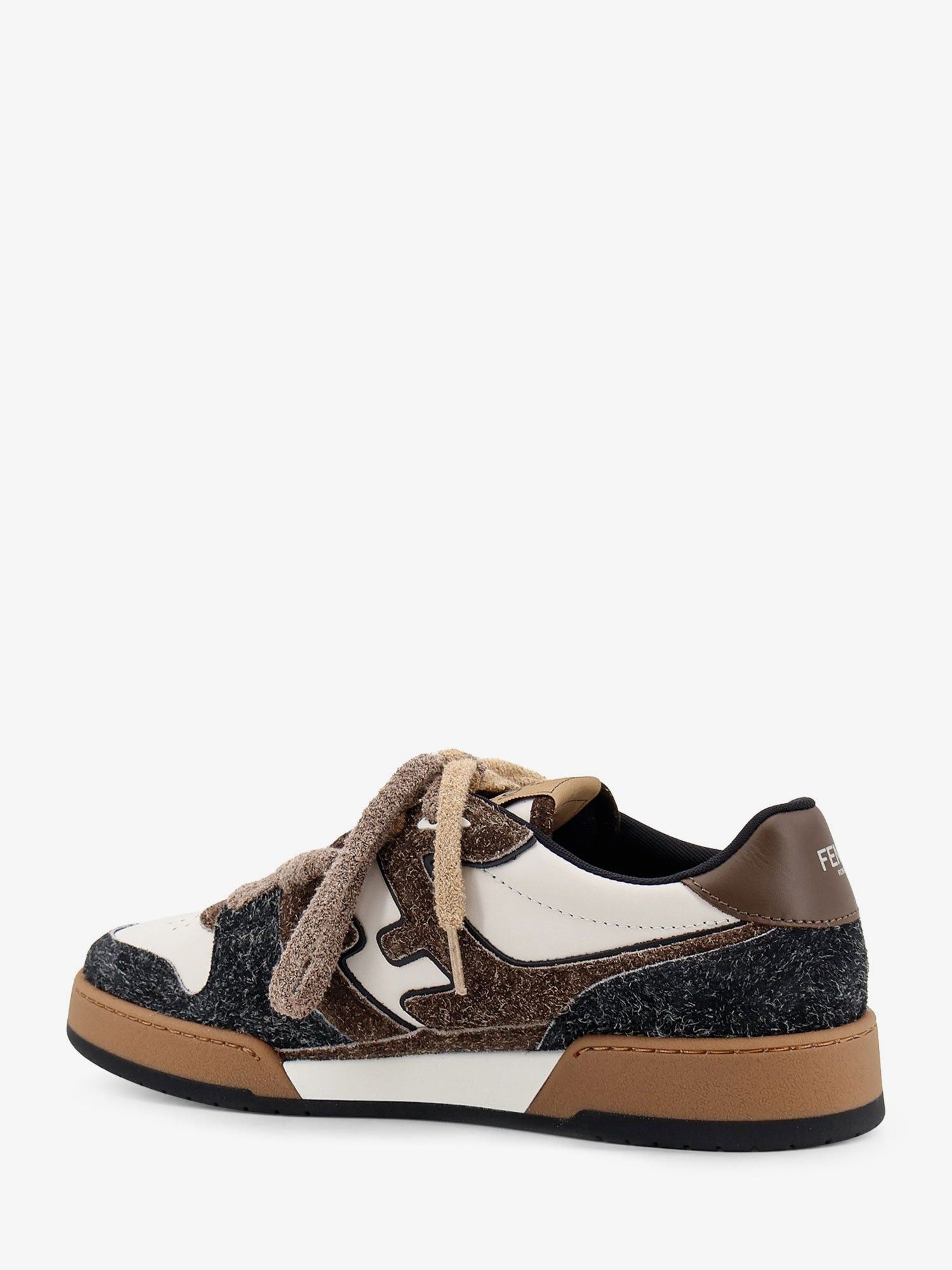 Fendi Fendi Sneakers Fendi Match in pelle bianca e suede marrone UK 6 Men - USA Tariffs Included Size US 7 / EU 40 - 3 Thumbnail