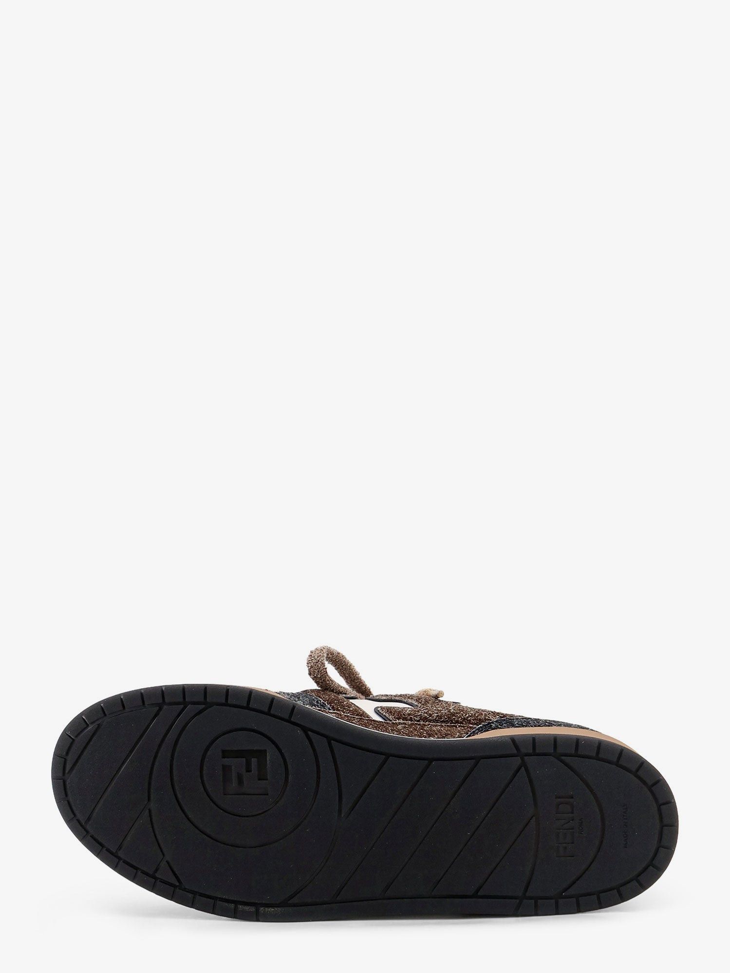 Fendi Fendi Sneakers Fendi Match in pelle bianca e suede marrone UK 6.5 Men - USA Tariffs Included Size US 7.5 / EU 40-41 - 4 Thumbnail