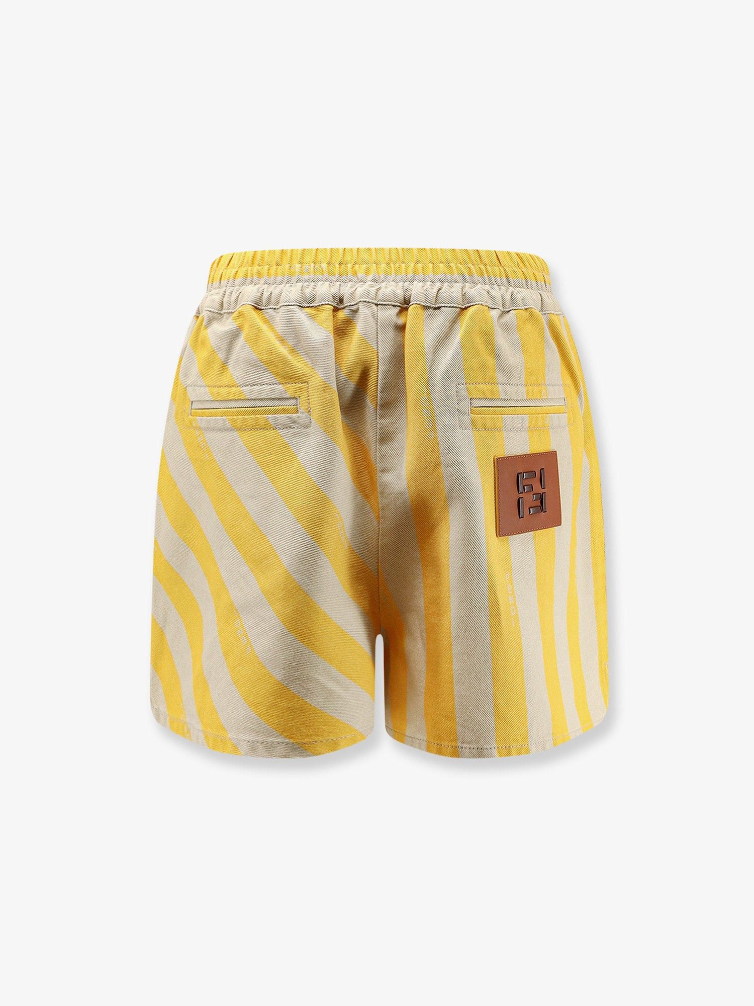Fendi Fendi Cotton and linen shorts Tag Size IT 40 Women - USA Tariffs Included Size 27" / US 4 / IT 40 - 2 Thumbnail