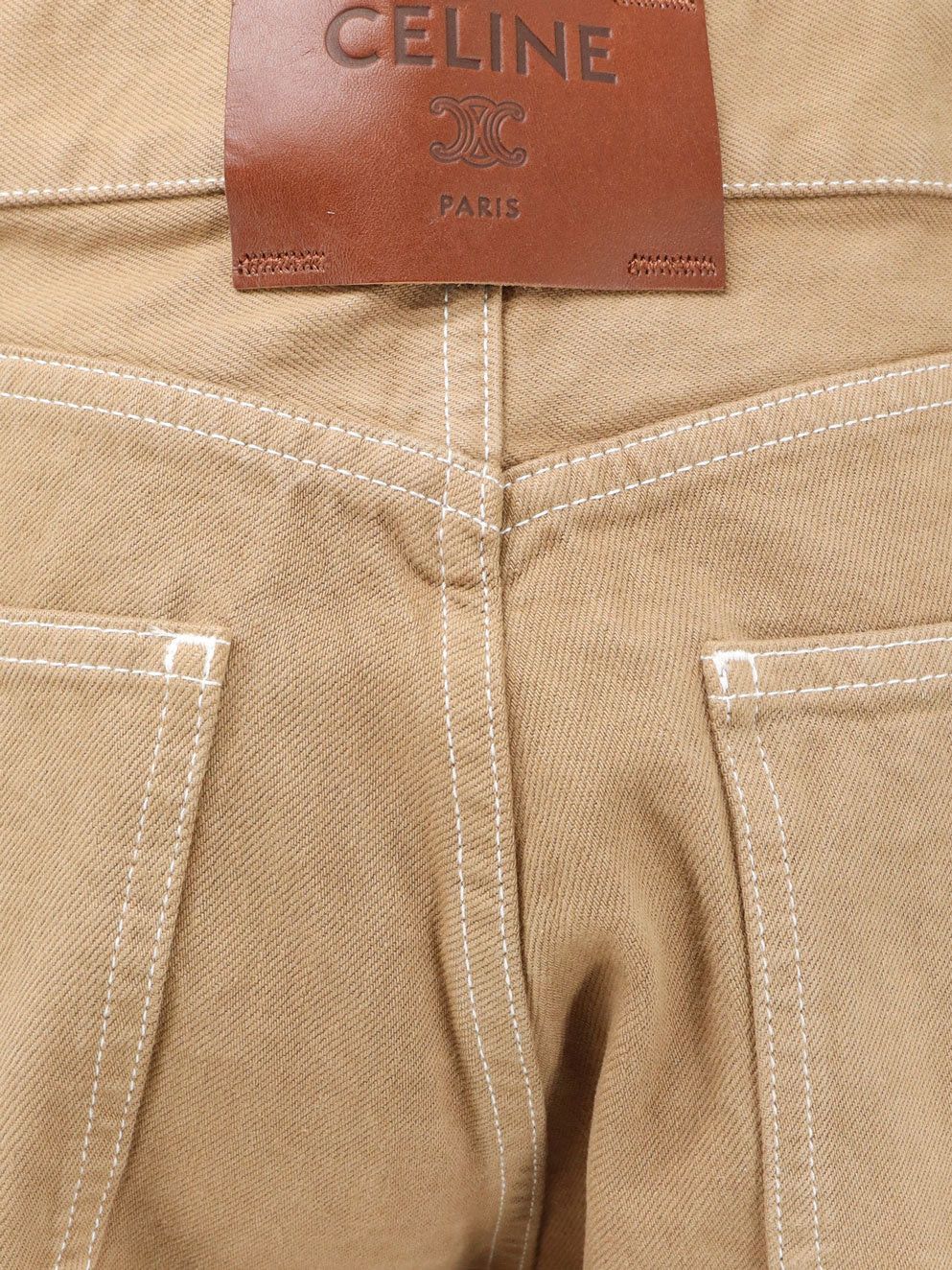 Celine Celine Boyfriend 002 cotton trousers Tag Size 28 Women - USA Tariffs Included Size 28" / US 6 / IT 42 - 3 Thumbnail