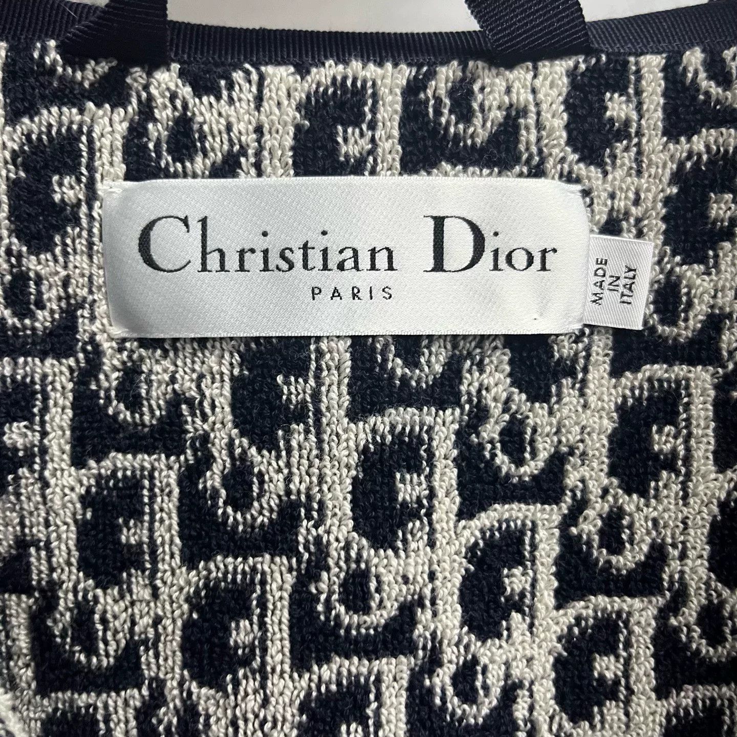 Dior Dior Retro Printed Blue Jacket M Women Size M / US 6-8 / IT 42-44 - 4 Thumbnail