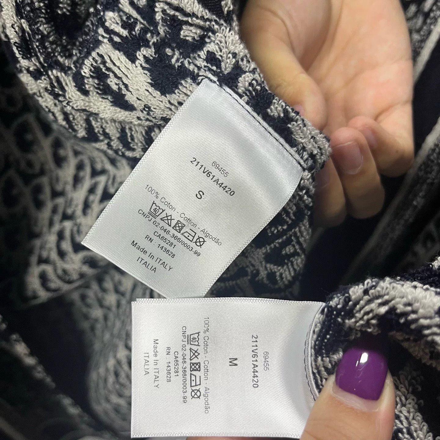 Dior Dior Retro Printed Blue Jacket M Women Size M / US 6-8 / IT 42-44 - 8 Thumbnail