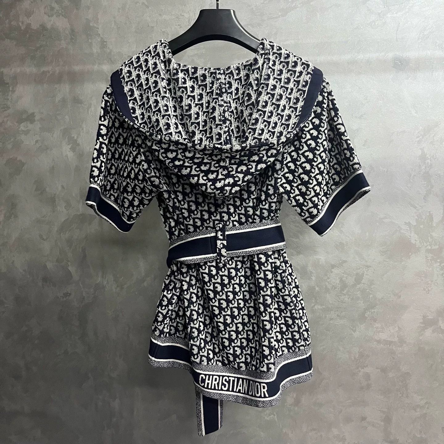 Dior Dior Retro Printed Blue Jacket M Women Size M / US 6-8 / IT 42-44 - 2 Thumbnail