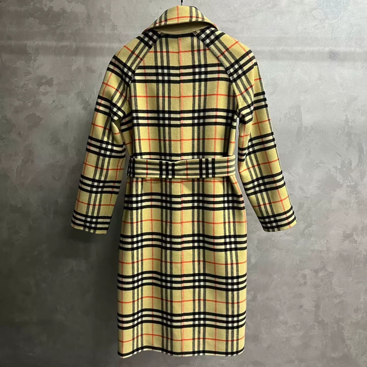 Burberry Burberry Linen Plaid Coat S Women Size S / US 4 / IT 40 - 5 Thumbnail