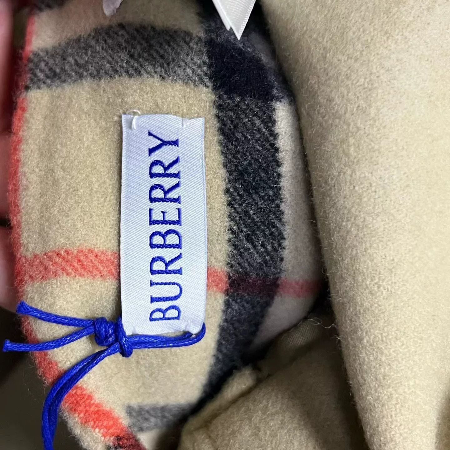 Burberry Burberry Linen Plaid Coat S Women Size S / US 4 / IT 40 - 7 Thumbnail