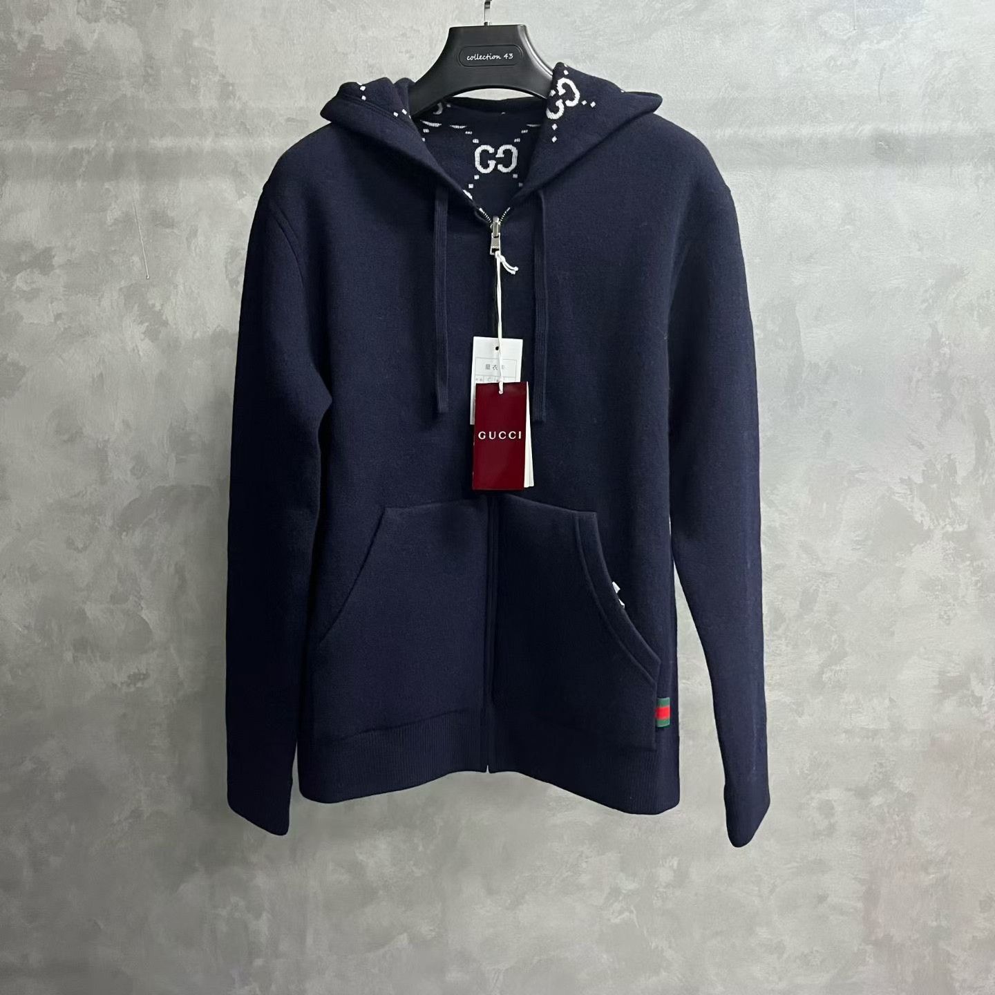 Gucci Gucci Wool Blue Light Jacket s Men Size US S / EU 44-46 / 1 - 3 Thumbnail