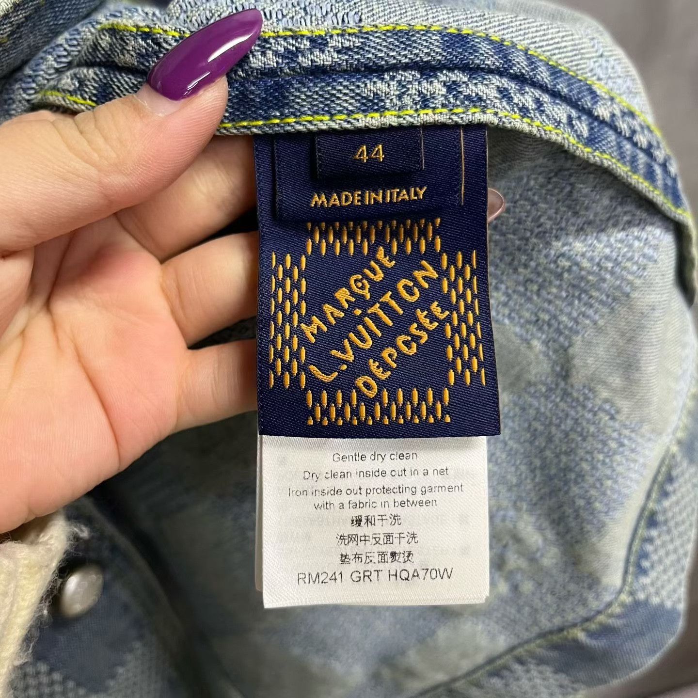 Louis Vuitton Louis Vuitton Plaid Blue Light Jacket xxs Men Size US XXS / EU 40 - 3 Thumbnail