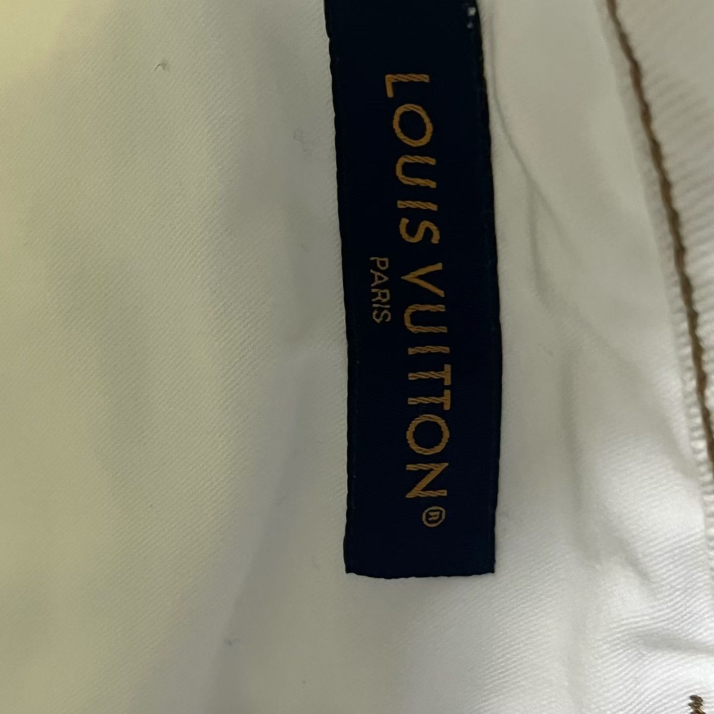 Louis Vuitton Louis Vuitton Retro Printed White Denim Jeans 28 Men Size US 28 / EU 44 - 3 Thumbnail