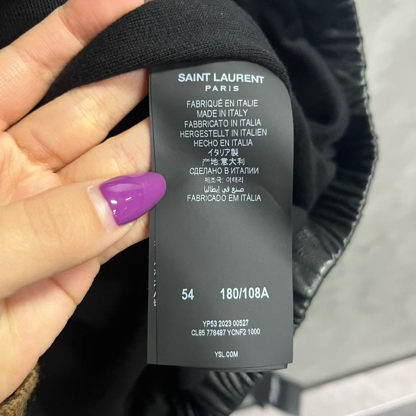 Saint Laurent Paris Saint Laurent Paris Oversized Black Hoodie xs Men Size US XS / EU 42 / 0 - 5 Thumbnail