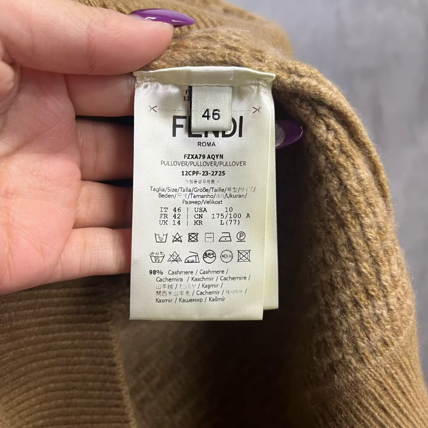 Fendi Fendi Sweater xs Men Size US XS / EU 42 / 0 - 5 Thumbnail