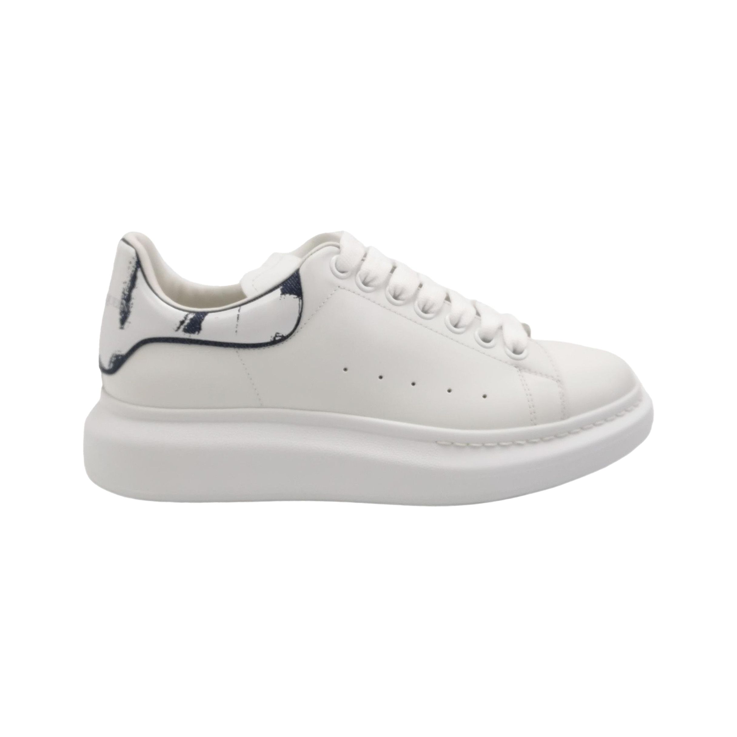 Alexander McQueen Alexander McQueen Graffiti Heel Leather Sneakers 39 Size US 6 / EU 39 - 2 Thumbnail