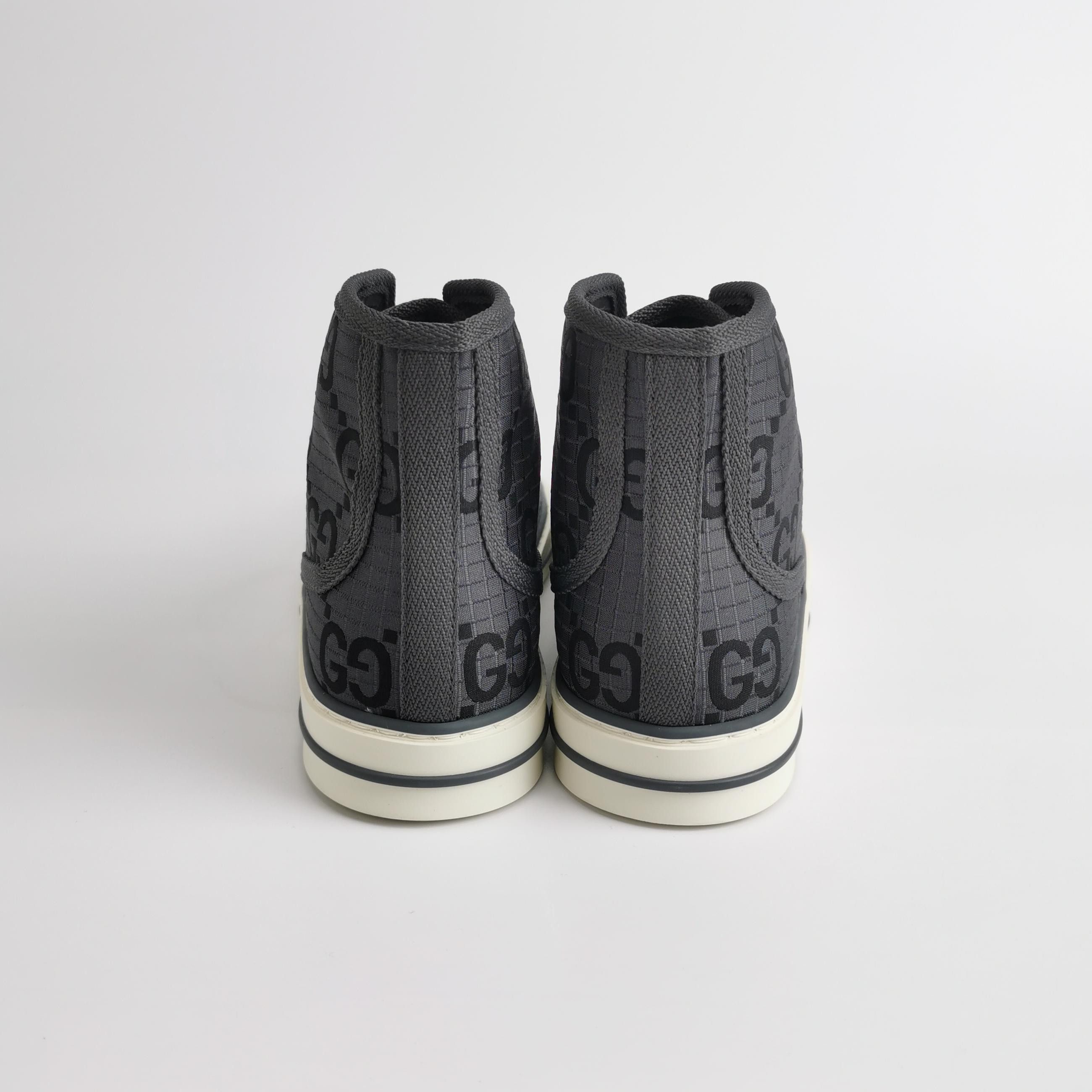 Gucci Gucci GG Monogram Tennis 1977 Hi-Top Sneakers EU 39.5 Size US 6 / EU 39 - 5 Thumbnail