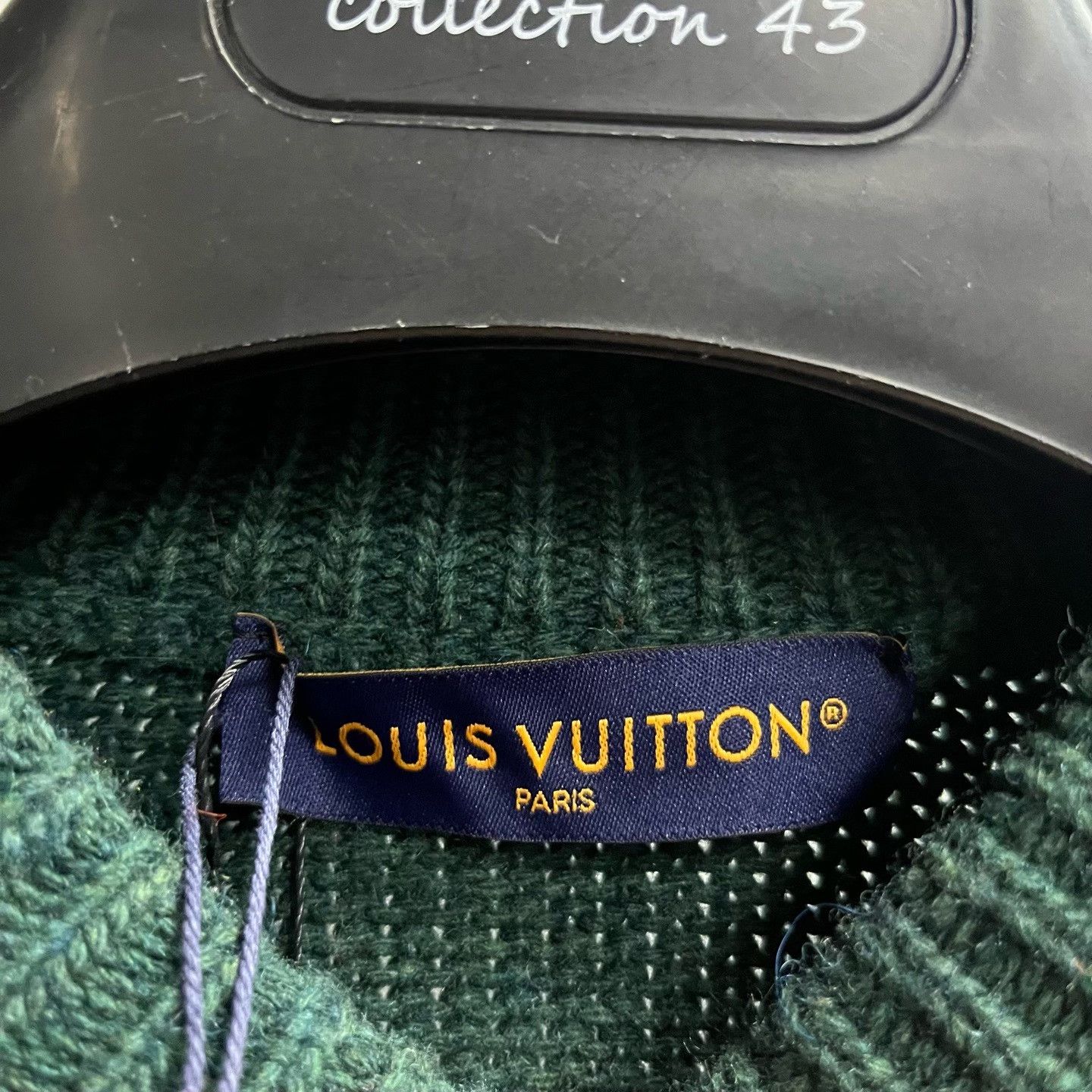 Louis Vuitton Louis Vuitton Printed Graphic Green Sweater s Men Size US S / EU 44-46 / 1 - 2 Thumbnail