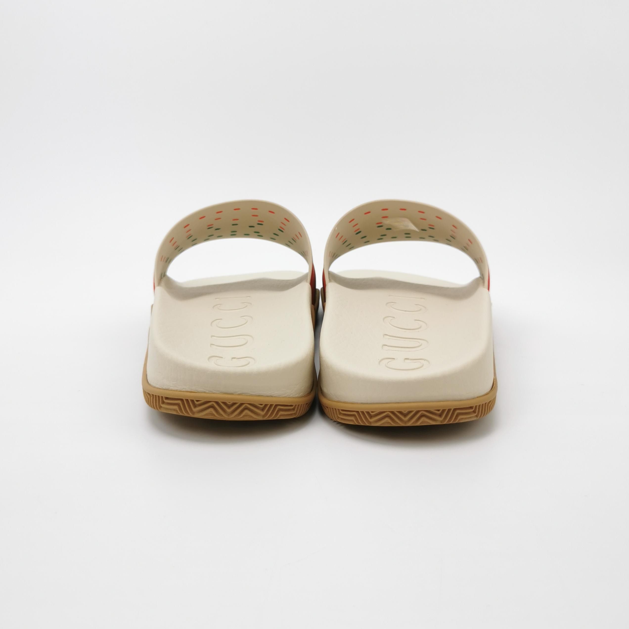 Gucci Gucci Interlocking G Web Stripe Slides EU 46 Size US 13 / EU 46 - 5 Thumbnail