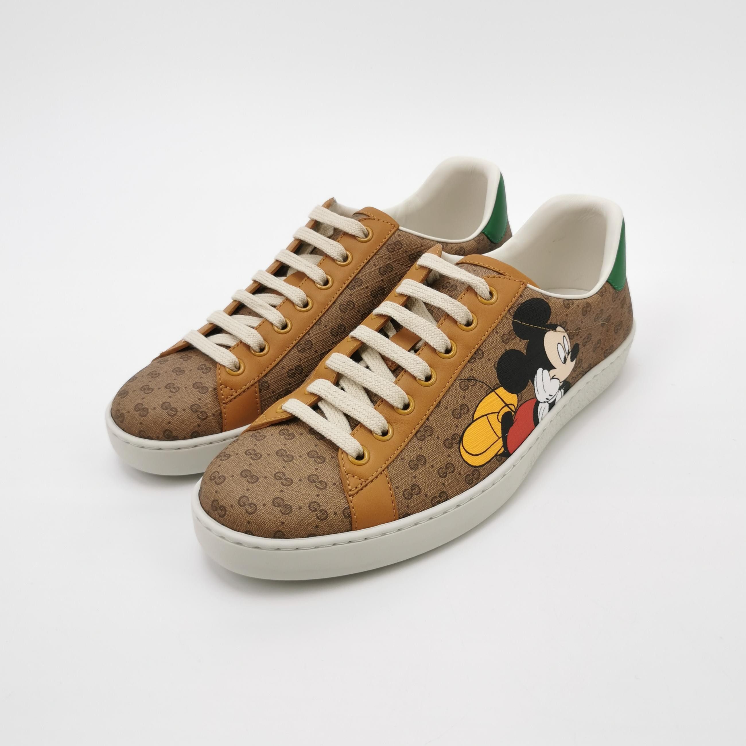 Gucci Gucci x Disney Mickey Mouse Ace Sneakers EU 40 Size US 7 / EU 40 - 3 Thumbnail