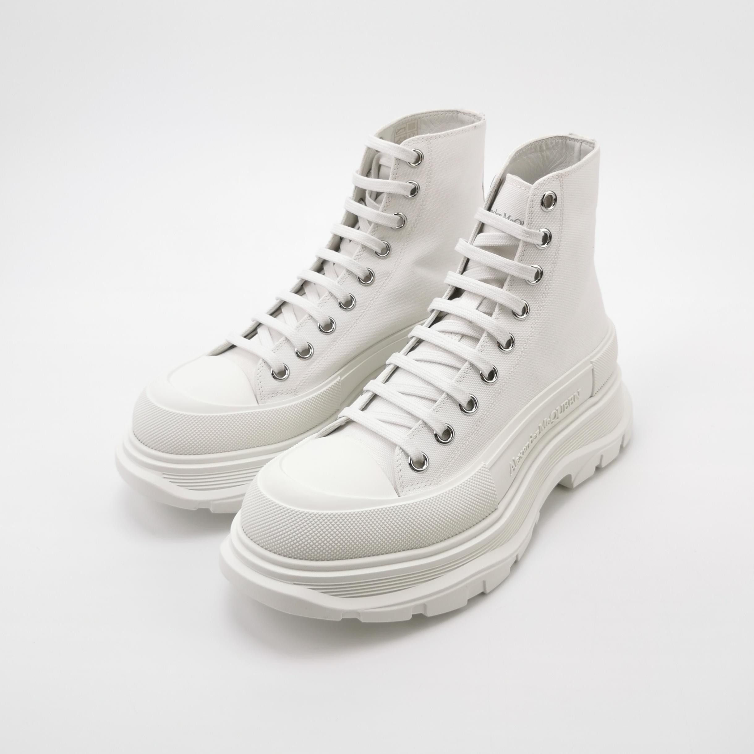 Alexander McQueen Alexander McQueen Tread Slick Canvas Sneakers 40 Size US 7 / EU 40 - 3 Thumbnail