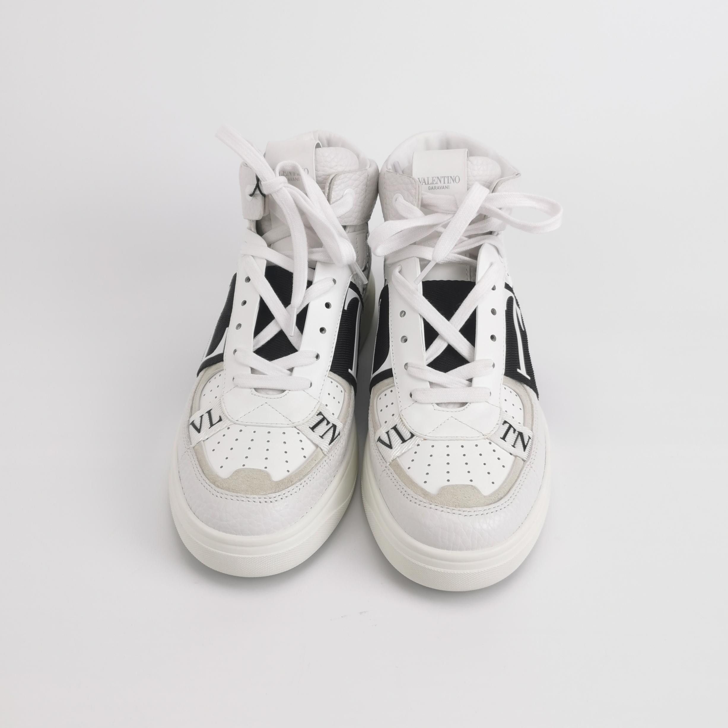 Valentino Valentino VL7N Logo Leather Low Sneakers EU 40.5 Size US 7 / EU 40 - 4 Thumbnail
