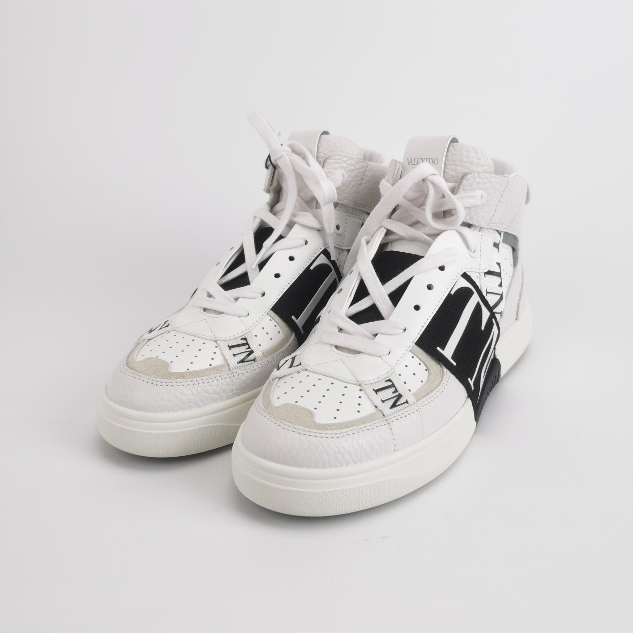 Valentino Valentino VL7N Logo Leather Low Sneakers EU 40.5 Size US 7 / EU 40 - 3 Thumbnail