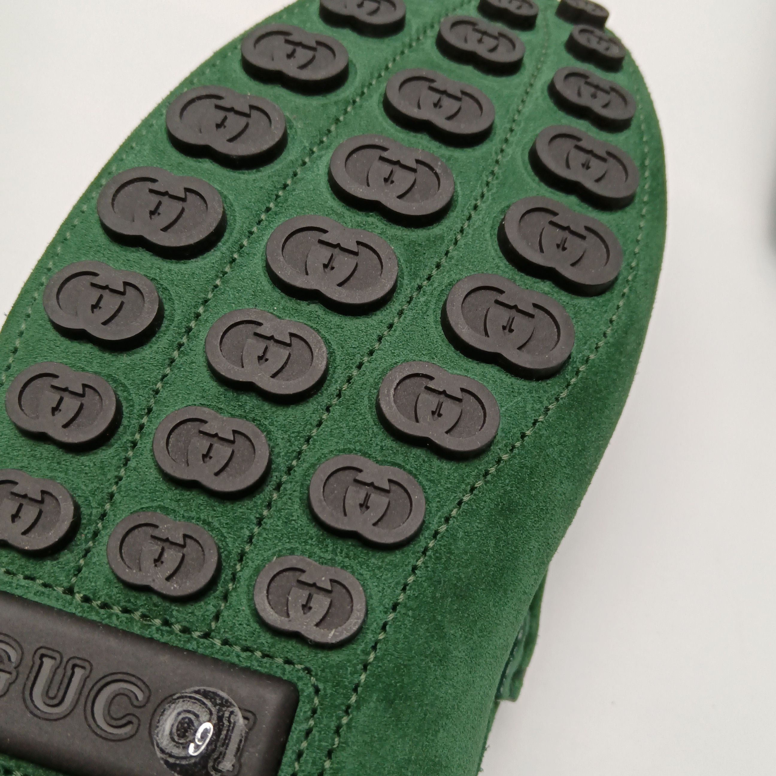 Gucci Gucci Green Suede Horsebit Loafers 9 Size US 10 / EU 43 - 11 Thumbnail