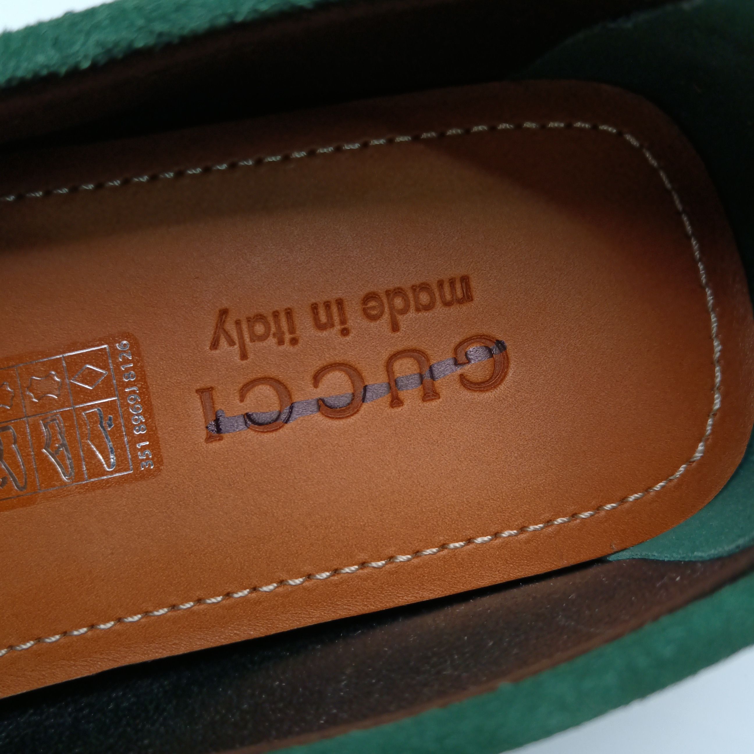 Gucci Gucci Green Suede Horsebit Loafers 9 Size US 10 / EU 43 - 13 Thumbnail