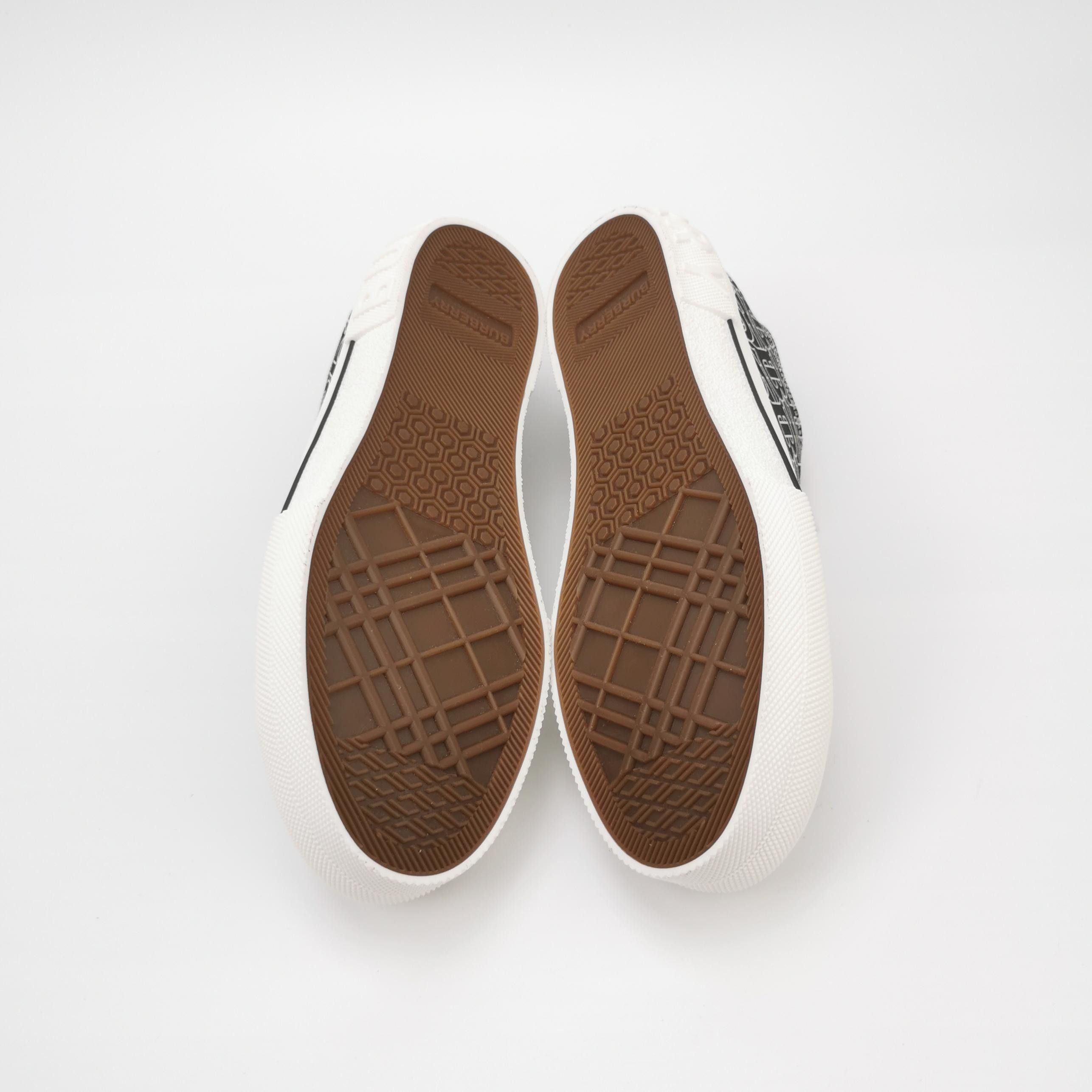 Burberry Burberry TB Monogram Canvas Sneakers 43 Size US 10 / EU 43 - 6 Thumbnail