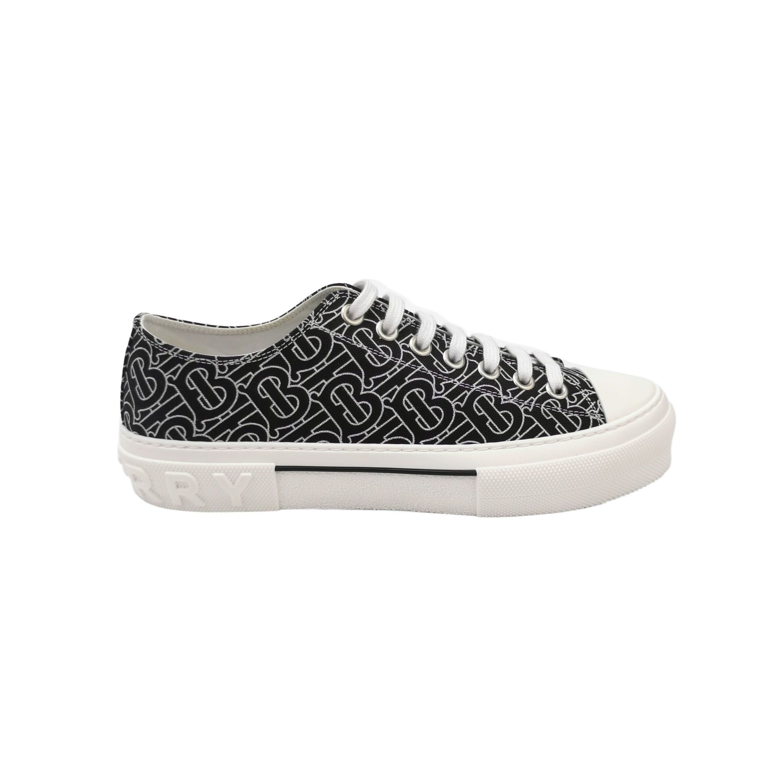 Burberry Burberry TB Monogram Canvas Sneakers 43 Size US 10 / EU 43 - 2 Thumbnail