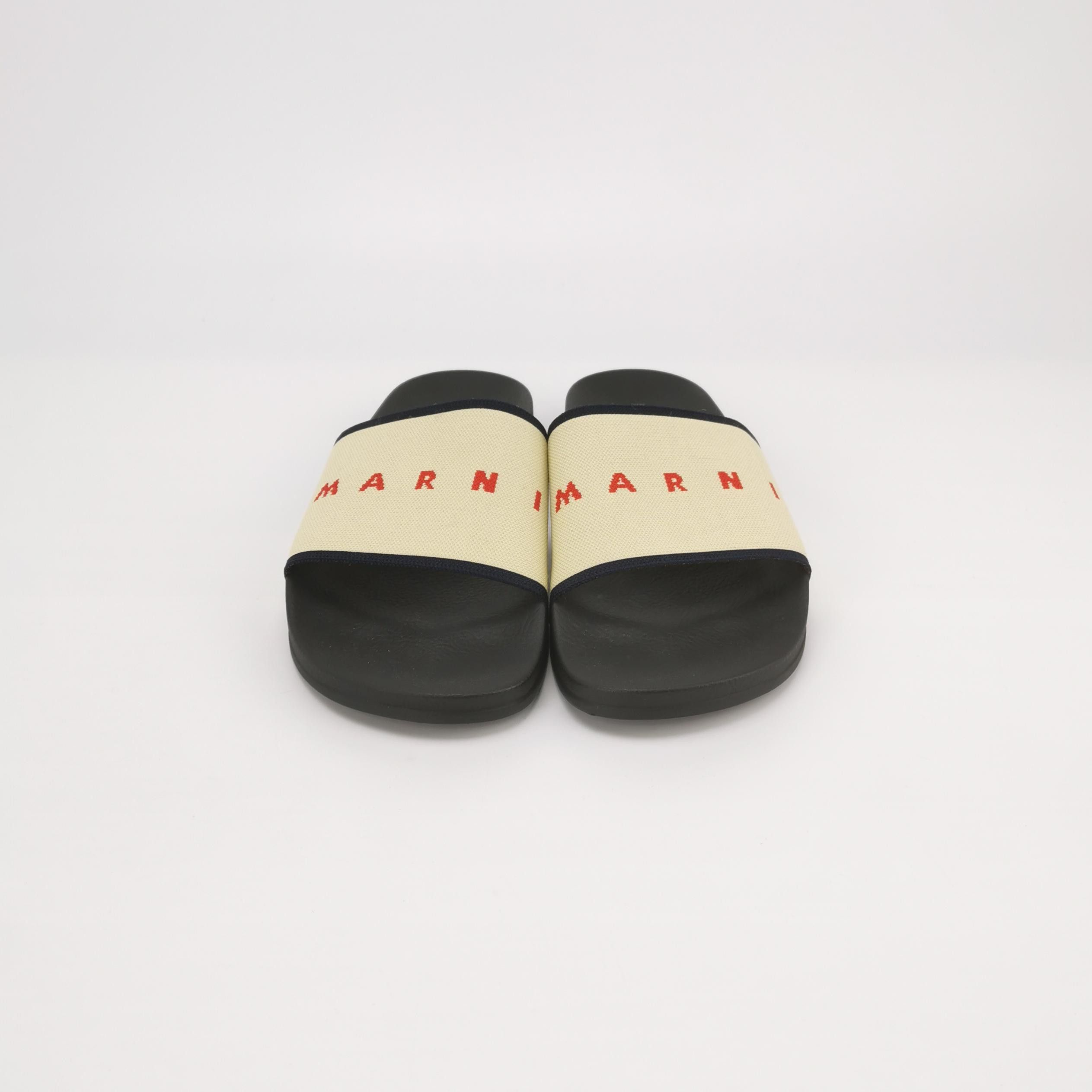 Marni Marni Logo Print Slides EU 41 Size US 8 / EU 41 - 4 Thumbnail